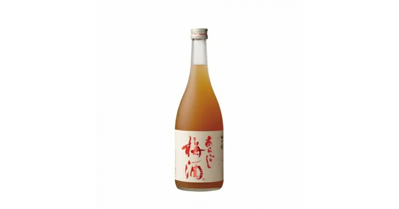 【ふるさと納税】梅乃宿 あらごし梅酒 720ml ／ お酒 リキュール ギフト 贈り物 プレゼント 人気 メーカー直送 濃厚 デザート 果肉たっぷり ロック ストレート 奈良県 葛城市