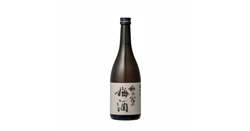 【ふるさと納税】梅乃宿　梅酒　720ml／熟成　ブレンド　青梅　完熟梅　日本酒仕込み　酒　ストレート　ロック　ホット