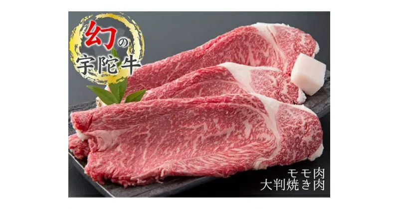 【ふるさと納税】特産 認定肉 宇陀牛 国産 黒毛和牛 もも 大判 焼肉 約400g チルド / 宇陀 山繁 ふるさと納税 牛肉 レア 人気 BBQ キャンプ 寄付 ランキング おすすめ グルメ 肉 返礼品 送料無料