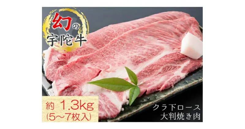 【ふるさと納税】特産 認定肉 宇陀牛 クラシタ ロース 大判 焼肉 約1.3キロ 国産 黒毛和牛 チルド / 山繁 ふるさと納税 牛肉 レア 人気 肉マニア 寄付 ランキング おすすめ グルメ 肉 返礼品 送料無料