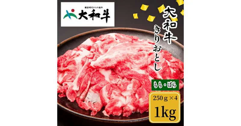 【ふるさと納税】（冷凍） 大和牛 切り落とし 1000g ／ 金井畜産 アウトドア バーベキュー キャンプ 父の日 奈良県 宇陀市 お中元 贈答用 贈り物 暑中見舞い お土産 お歳暮 内祝い 美味しい部位 送料無料