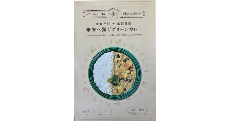 【ふるさと納税】未来へ繋ぐグリーンカレー 10個 ／ 山口農園 有機野菜 オーガニック 伝統野菜 レトルト 詰め合わせ カレー ギフト カレーセット スパイス 飯 キャンプお取り寄せ 奈良県 宇陀市 送料無料