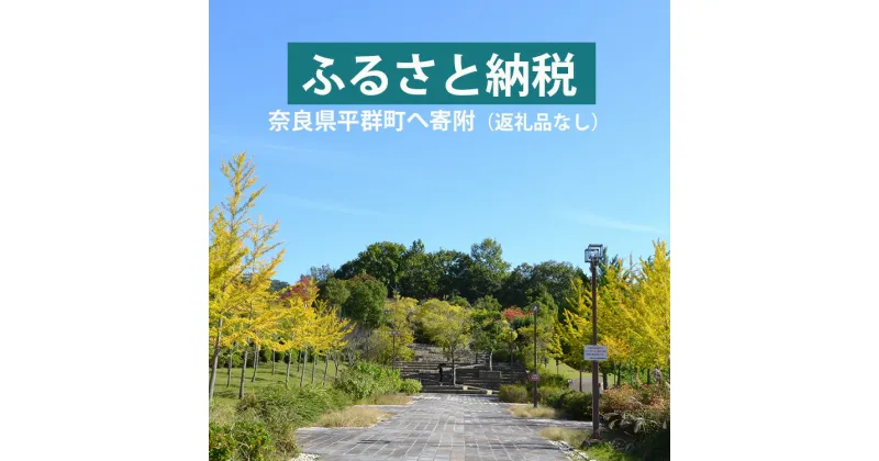 【ふるさと納税】奈良県平群町への寄附（返礼品なし）