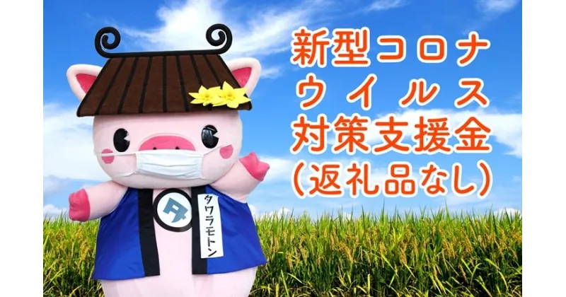 【ふるさと納税】奈良県田原本町 新型コロナウイルス感染症対策寄附金《50,000円》（返礼品はございません）