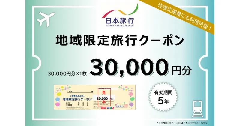 【ふるさと納税】日本旅行 地域限定旅行クーポン 30,000円分 奈良県 吉野町 トラベル チケット 旅行