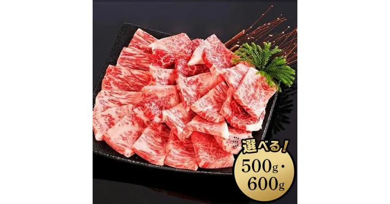 【ふるさと納税】熊野牛 肩ロース 焼肉用　500g／600g | 和歌山県 和歌山市 和歌山 楽天ふるさと 納税 支援品 返礼品 お取り寄せグルメ お取り寄せ 取り寄せ グルメ 黒毛和牛 和牛 牛肉 お肉 牛 肉 ロース 焼き肉 焼肉 ブランド牛 牛ロース 国産牛肉 特産品 食品 食べ物