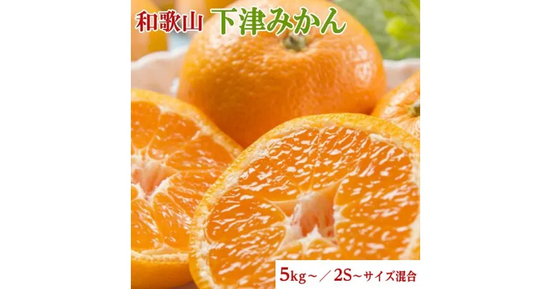 【ふるさと納税】【産直・秀品】和歌山下津みかん約5kg／6kg／9kg（2S／S／2L／混合サイズ）★2024年11月中旬頃より順次発送 | 和歌山 返礼品 お取り寄せグルメ お取り寄せ 取り寄せ グルメ フルーツ 果物 くだもの みかん ミカン みかん 蜜柑 柑橘類 おいしいみかん