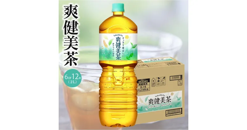 【ふるさと納税】コカ・コーラ 爽健美茶 2L 6本 または 12本 | コカコーラ 茶 お茶 おちゃ ペットボトル PET 飲料 飲み物 ドリンク 人気 おすすめ 送料無料 2リットル お取り寄せ そうけんびちゃ 和歌山県 海南市