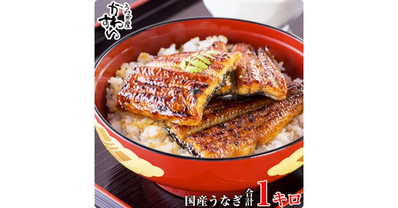 【ふるさと納税】〈うなぎ屋かわすい〉国産うなぎ蒲焼きカット1kgセット(A59-1)