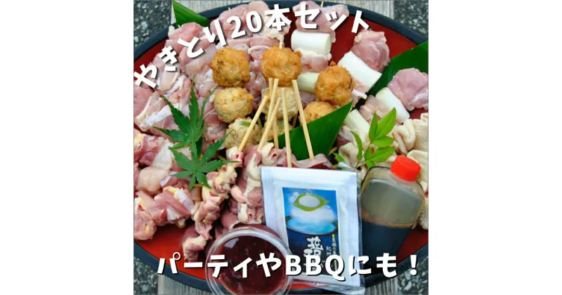 【ふるさと納税】焼き鳥屋が作る【本格焼き鳥お任せセット20本】