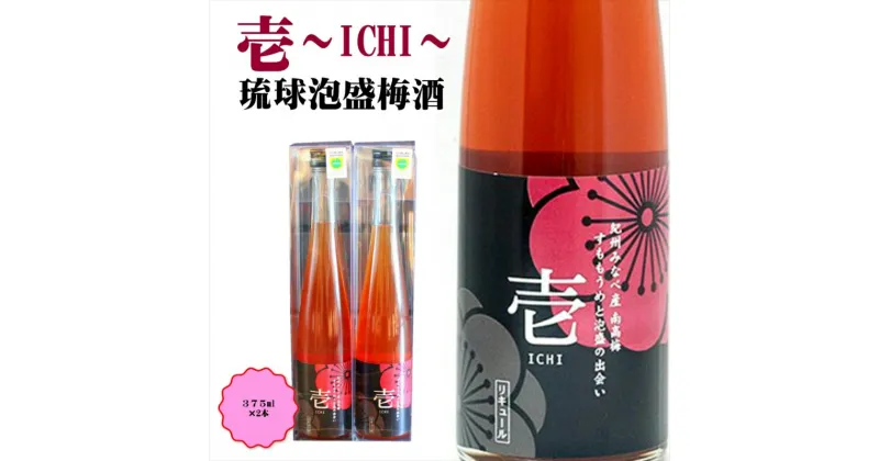 【ふるさと納税】壱～ICHI～　泡盛梅酒　375ml（2本）