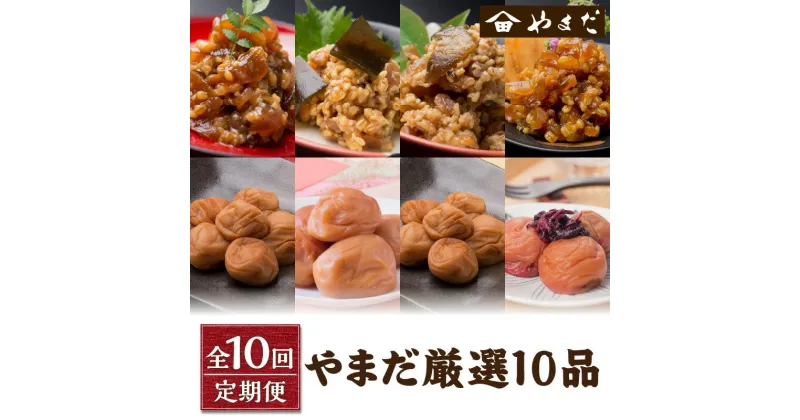 【ふるさと納税】【定期便10回】やまだ厳選10品