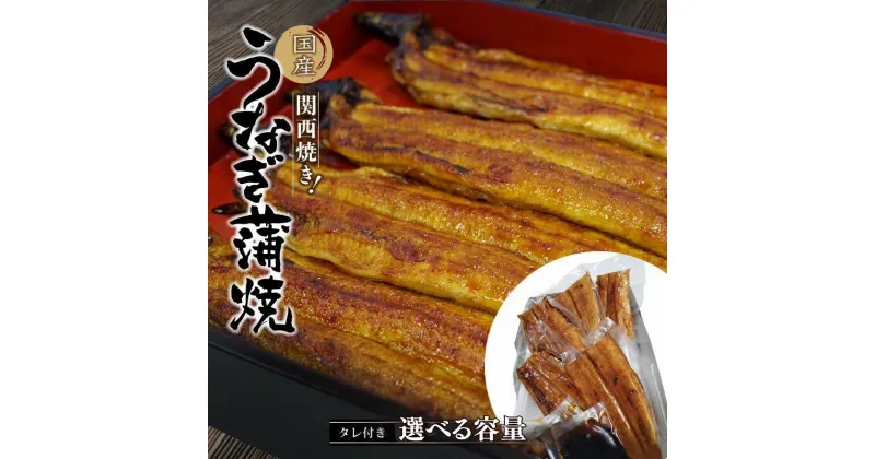 【ふるさと納税】国産うなぎ蒲焼 大サイズハーフカット（頭尾なしで1袋70g以上）選べる容量 3袋 5袋 8袋 / 田辺市 国産 国産うなぎ 国産鰻 うなぎ 鰻 蒲焼 かば焼き 土用の丑の日 冷凍 和歌山