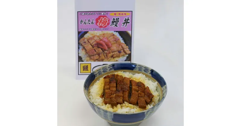 【ふるさと納税】かんたん鰻丼（梅味）1人前×5食セット / 田辺市 国産 国産うなぎ 国産鰻 うなぎ 鰻 鰻丼 うな丼 土用の丑の日 セット 冷凍 和歌山