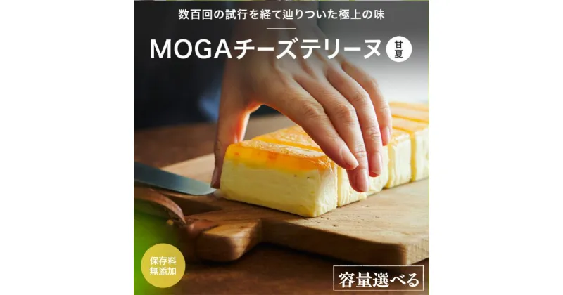 【ふるさと納税】MOGAチーズテリーヌ（甘夏) 【選べる本数】 1本入り 2本入り / 田辺市 チーズテリーヌ 甘夏チーズテリーヌ チーズケーキ お菓子 スイーツ ギフト プレゼント 甘夏