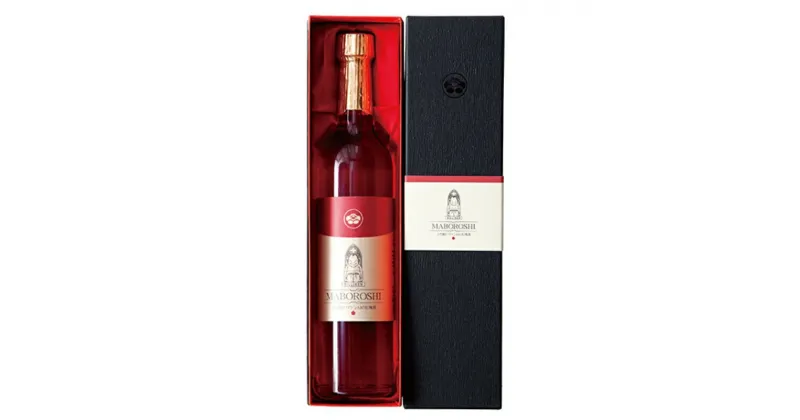 【ふるさと納税】 上芳養ビリケン幻の梅酒＜紅＞500ml （アルコール度数11％）（贈答用化粧箱入） / 梅酒 酒 お酒 日本酒 洋酒梅干し 梅干 紀州南高梅 南高梅 梅 和歌山 田辺 手土産 お土産 御礼 旅行 セット バラエティ 国産 お歳暮 贈答用 化粧箱