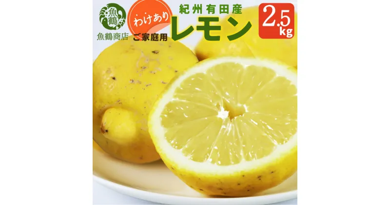 【ふるさと納税】 【ご家庭用訳あり】紀州有田産レモン 2.5kg【予約】※2025年3月上旬頃〜3月下旬頃に順次発送予定(お届け日指定不可) レモン れもん 果物 柑橘