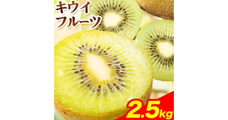 【ふるさと納税】キウイフルーツ 約2.5kg みつみつファーム《12月上旬-1月下旬頃出荷》 和歌山県 紀の川市 キウイ キウイフルーツ 果物 フルーツ 送料無料