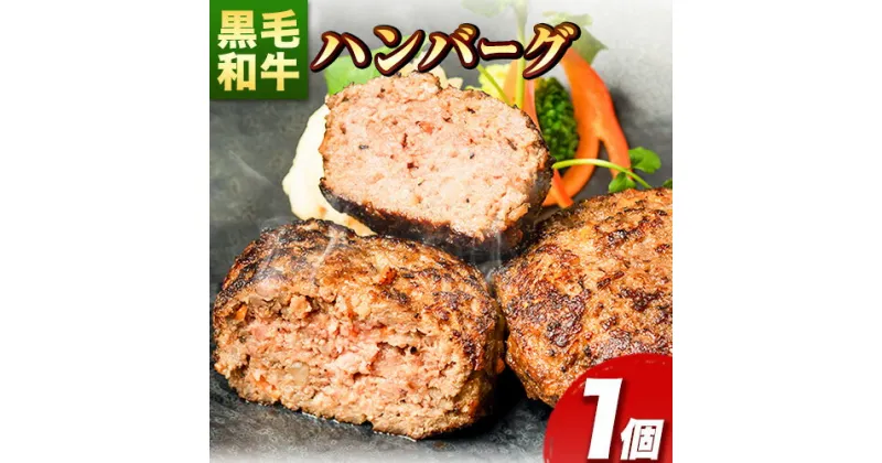 【ふるさと納税】肉 黒毛和牛 ハンバーグ 天空和牛ハンバーグ 1個 (約100g) 《30日以内に出荷予定(土日祝除く)》有限会社松牛 和歌山県 紀の川市 熊野牛 紀の川天空和牛 惣菜 おかず