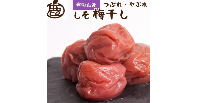 【ふるさと納税】しそ梅干し 500g 紀州南高梅 家庭用 訳あり【順次発送】 | 梅干 食品 加工食品 人気 おすすめ 送料無料