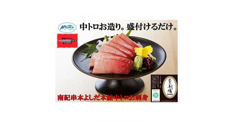 【ふるさと納税】包丁いらず本鮪中トロ480g（約10人前）南紀串本よしだ | マグロ 和歌山県 和歌山 九度山町 ふるさと 納税 2020 楽天ふるさと 名産品 取り寄せ グルメ お取り寄せグルメ ご当地 ご当地グルメ 本鮪 本マグロ 本まぐろ 鮪 まぐろ 魚介類 魚介 新鮮 海鮮 海の幸