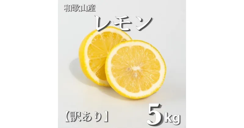 【ふるさと納税】和歌山産 レモン 5kg 【訳あり】 【US1】 | レモン 柑橘 フルーツ 果物 くだもの 食品 人気 おすすめ 送料無料